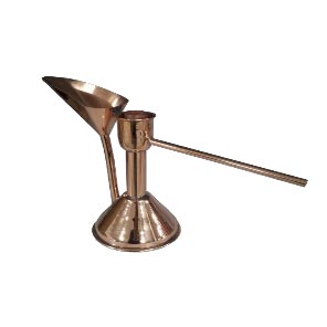 Free Standing Copper Parrot Spout
