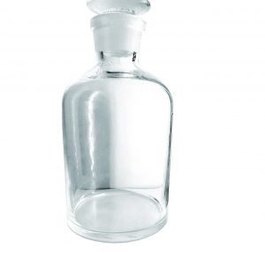 Apothecary Bottle With Ground Glass Stopper, Clear 125ml