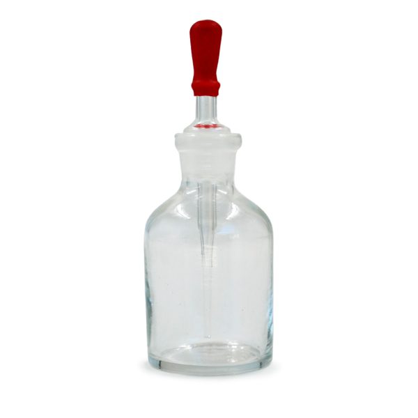 Apothecary Bottle With Dropper, Clear 125ml
