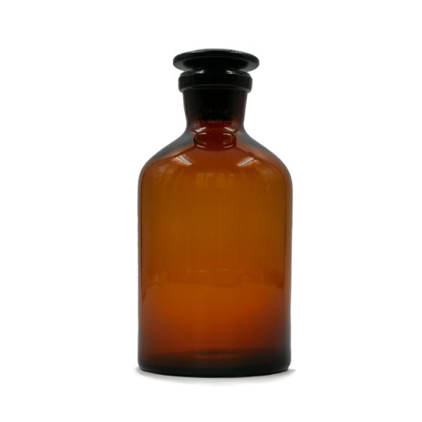 Amber Apothecary Bottle